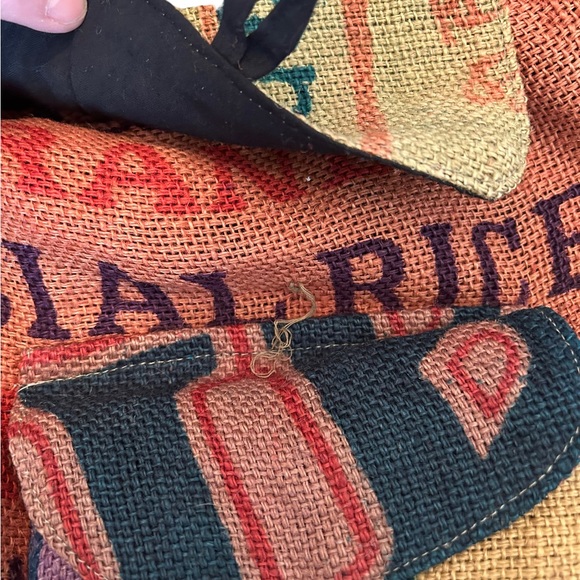 Kathmandu Bags Kathmandu Imports Jute Backpack Missing Button